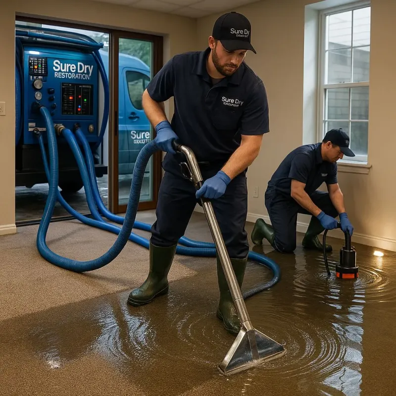 Water Extraction and Removal process in Bolivia, NC